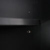 70.1" Modern High Freestanding Tall Bathroom Cabinet with 2 Adjustable Shelves, 3 Drawers, Soft Close Glass Doors – Ideal for Bathroom, Living Room, Kitchen Storage
