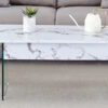 Multifunctional Lift Top Coffee Table -White Marble Pattern, Essential for Modern Homes.Tempered Glass Legs,Multiple Color Options,Lift Top Feature.Perfectly Fitting Into Both Living Rooms And Office.