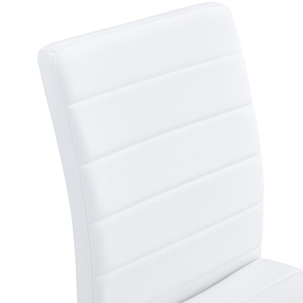 7fa3df464d1c484aaa8dc938ee04b0b3_7461b9cd6da536cb96c6e5ac37ebe9f5 4-Pack - Heavy-duty chairs set: 2.1" thick cushion, iron frame, perfect for home or office. Classic colors, great value W1151134525
