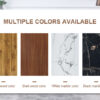 Multifunctional Lift Top Coffee Table -Light Wood Color Grain Sticker, Essential for Modern Homes.Tempered Glass Legs,Lift Top Feature.Perfectly Fitting Into Living Rooms And Office.