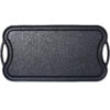 Pre-Seasoned Cast Iron Reversible Rectangular Grill/Griddle, Black,20inch x 10inch