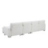 119*55" Modern Oversized Sectional Sofa,L-shaped Luxury Couch Set with 2 Free pillows,5-seat Chenille Indoor Furniture with Chaise for Living Room,Apartment,Office,2 Colors