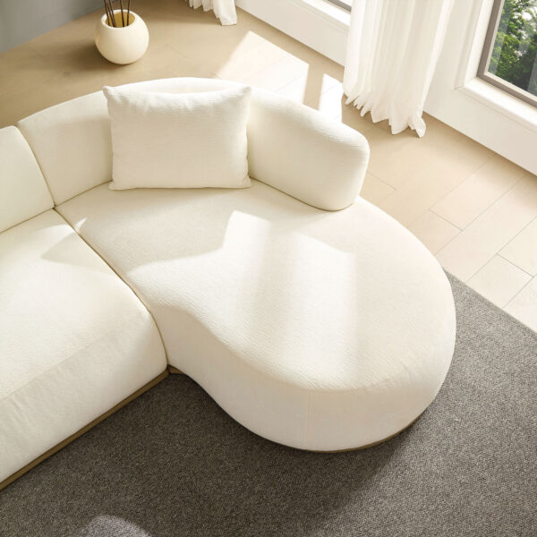 VSF1112 sofa beige chaise right