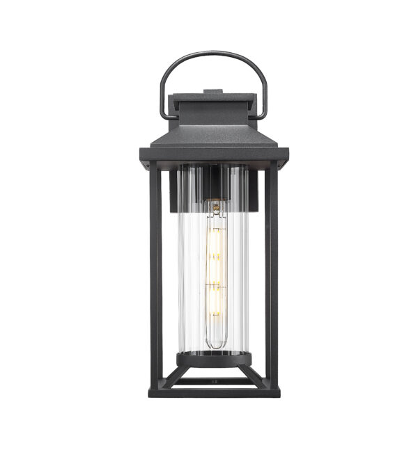 Outdoor Porch Lights, Textured Black Exterior Lighting Fixtures Wall Mount, Modern Outdoor Wall Sconce Lantern for House, Front Porch, Anti-Rust Waterproof Outdoor Garage Lights for Coach (2 pack)