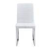 4-Pack - Heavy-duty chairs set: 2.1" thick cushion, iron frame, perfect for home or office. Classic colors, great value W1151134525