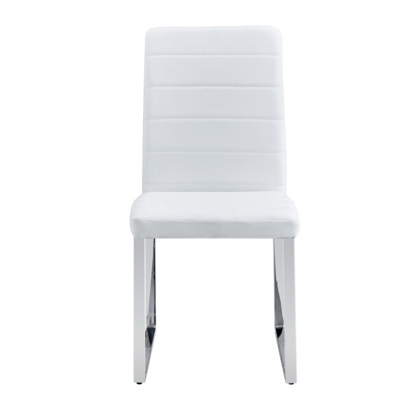 93c967f61b164bfd94fe9beca181f6a6_441a07d3ed8f9a52a59667011bf3c525 4-Pack - Heavy-duty chairs set: 2.1" thick cushion, iron frame, perfect for home or office. Classic colors, great value W1151134525