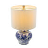 D12x19.3" Blue and White Ceramic Vase Lamp