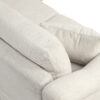 Sectional Sofa 111.8" U-shaped Sofa Chenille Upholstered Sofa Couch with Movable Storage Ottoman for Living Room, White