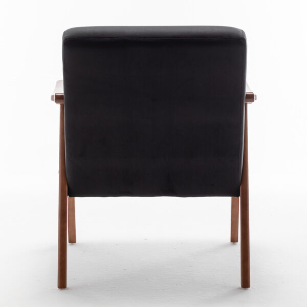 a15773da3ca94eecb753d68c09b547b1_20240107_fe77ba8c6c1c754ddc3069d547ea65cd Mid-Century Modern Chair, Living Room Chair with Solid Wood Frame, Accent Chair Extra-Thick Backrest, Wingback Chair for Bedroom, Reading Room, Living Room, Lounge Chair Indoor