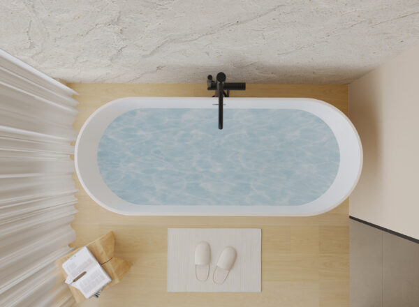 a21df30c3685459283d6ff3bb96d9704_df9904c4490ec8a1e75a31d5c5ebaff9 67" Acrylic Freestanding Bathtub, stand alone bathroom tub, Glossy White, Toe-tap Chrome Drain, cUPC Certified