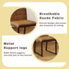 2-Pack - Premium PU office/dining chairs with high-density foam, sturdy iron legs (electroplate/spray paint), multiple colors. Easy assembly