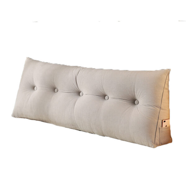 a569bc866b19406bb15e85ecad5c047c_01ee583aa2c408c575e6e2de594c5536 Large Bolster Triangular Headboard Wedge Backrest Positioning Support Bed Rest Reading Pillows Headboard Wedge Pillows with Removable, Gift for Mother's day