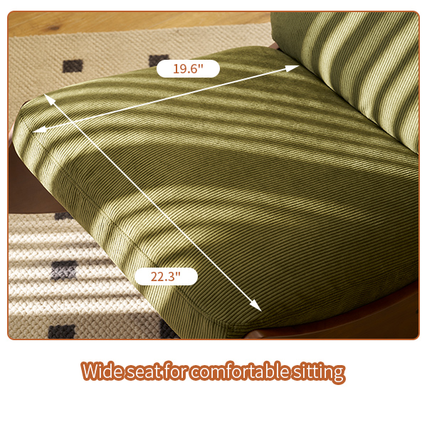 a5cc8e3f6f4e468ea79f4d9a71bf861d_20240122_e491fb58b0df03e3d50de1ef5811fc2b Comfortable Glider Rocking Chair, High-Quality Upholstery Glider Chair, Solid Wood Frame, Perfect for Multiple Settings Accent Reading Chair for Bedroom,Living Room,Nursery
