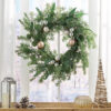26" PINENEEDLE WREATH WITH BALL