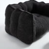 Soft Bean Bag Chair with High Resilient Foam(Chips)for living room and bedroom,Comfortable Square Lazy Sofa with Footstool, Cover for Adults to Gaming, Reading, and Watching TV