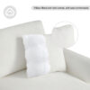 119*55" Modern Oversized Sectional Sofa,L-shaped Luxury Couch Set with 2 Free pillows,5-seat Chenille Indoor Furniture with Chaise for Living Room,Apartment,Office,2 Colors