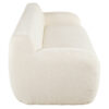 U_Style 81.5" Minimalist Compression Sofa, Curved Design, 3-Seater Casual Sofa for Living Rooms, Bedrooms, and Apartments