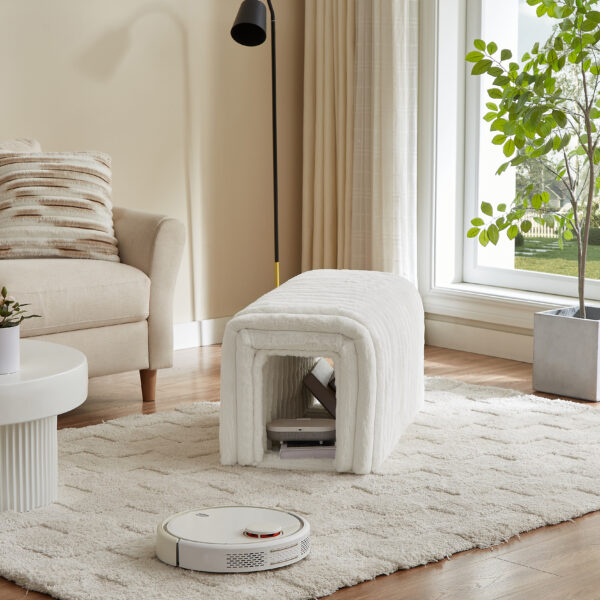 c584c2f125c842369444fde20bc3c643_c5af2a5bc2c71e8c15146c986cfe567e Ottoman Storage Bench Pet Supplies Corduroy Bench Cat's nest to hide For the Living Room, Entryway and Bedroom