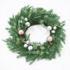 26" PINENEEDLE WREATH WITH BALL