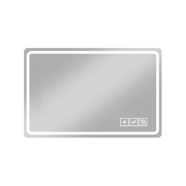 48*32 inch Bathroom Mirror with Led Lights , Anti-Fog Lighted Vanity Mirrors for Wall Mounted, 3 Colors and 5 level Dimmable, Horizontal/Vertical