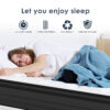 Queen Size Mattress,12 Inch Hybrid Mattress, Individually Pocketed Innerspring, Medium Firm