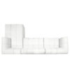 122" Modern L-Shaped Sectional Sofa with High-Density Fully Compressed Sponge and Chaise Lounge, 2-Piece Set, Fully Assembled Right Hand Facing, Perfect for Living Room, Lounge