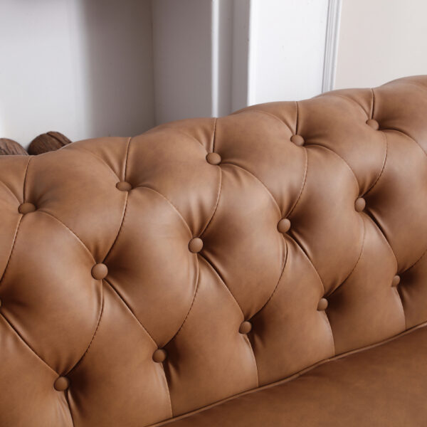 db8e893c19054565968a6f230a2e44a2_20230226_7525c28a2b070dde5ee1a83939e0c4aa Classic Chesterfield Sofa Brown Faux Leather
