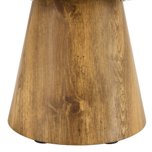 dc1b49614523452cb4c9d58d3314c3a3_c8ffdf625a7498fd9e25ed8ac2c60c15 Natural Wood Grain MDF Round Coffee Table - 25.6" Diameter, 15.7" Height.Natural Wood Grain Texture Sticker,Exquisite Wood Grain Surface,Flexible MatchingMRound Tabletop Design.
