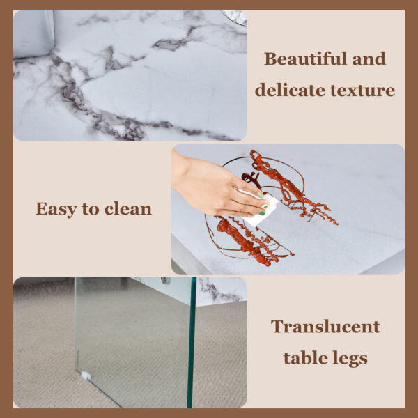 df4bf0ea399543c8bf83f7a877aaef0e_c97f37370159ab28be28261dcdfbde72 Multifunctional Lift Top Coffee Table -White Marble Pattern, Essential for Modern Homes.Tempered Glass Legs,Multiple Color Options,Lift Top Feature.Perfectly Fitting Into Both Living Rooms And Office.