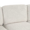 Sectional Sofa 111.8" U-shaped Sofa Chenille Upholstered Sofa Couch with Movable Storage Ottoman for Living Room, White
