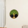 Life Tree Moss Metal Wall Art
