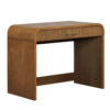 39" Makeup Vanity Table with Mirror Touch Screen Lighted Mirror, Dressing Table with Drawer for Bedroom, Espresso