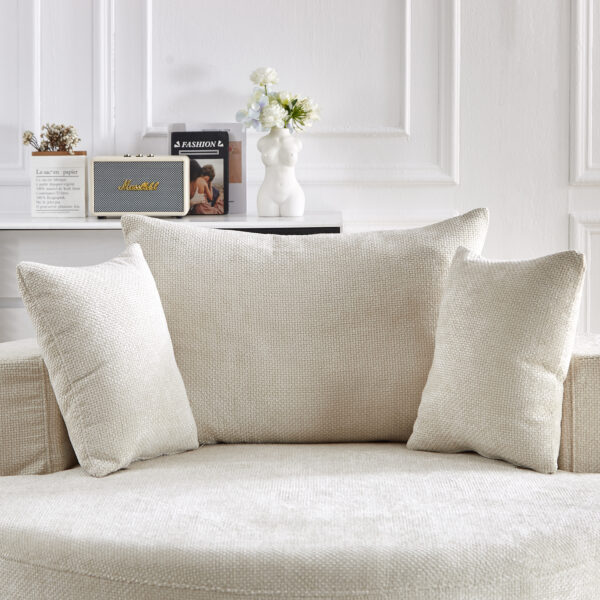 e8369dd490a34e5a9f2a647fe6f8a0e8_317e456891102be0b4e9a2be20577e87 55''L Chenille Foam Single Swivel Chair, Fluffy Modern Sleeper, 360 Degree Swivel Chair for Living Room, Bedroom, Lounge and Projection Room