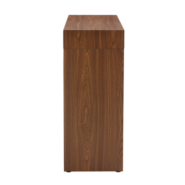 e852398769874bf79c38a90be96540b8_6e9d9097dd97608e4434fe3e89ed3587 Elegant Dark Wood Grain Bar Table-50 Inches Long, a Practical Choice for Modern Homes.Dark Wood Grain Texture Sticker,Equipped With Two Drawers.Serving As A Bar Table Or A Desk.