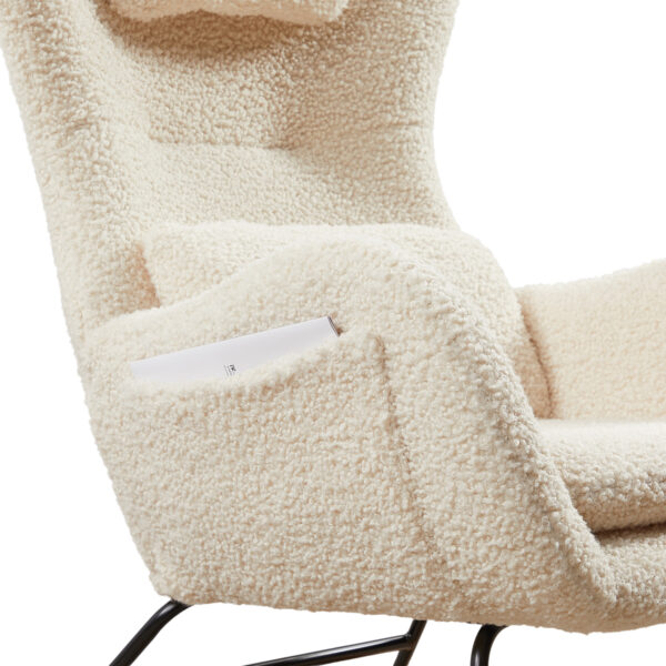 ea18cd3a35d64c2ea366041351faa158_20230808_376c3f8b30e40d69d442564e6524db7e Rocking Chair Nursery, Modern Rocking Chair with High Backrest