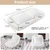 Folding Sofa Chair with 5 Adjustable Positions Plush Floor Lounge Chair for Gaming, Meditation, and Relaxation