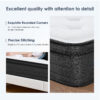 Queen Size Mattress,12 Inch Hybrid Mattress, Individually Pocketed Innerspring, Medium Firm