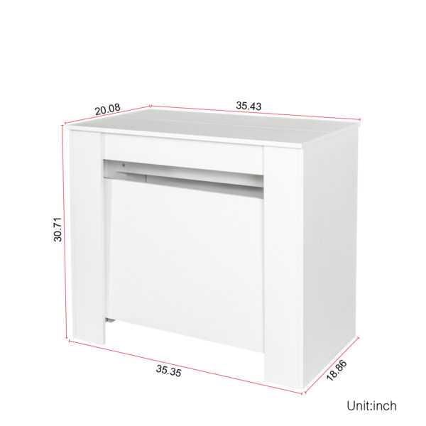ed352f8854f14cd0bfd511c7412c1060_20230216_e9cef1eda6703e78eae3e8379703b54b Multifunctional extendable console table