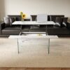 Multifunctional Lift Top Coffee Table -White Marble Pattern, Essential for Modern Homes.Tempered Glass Legs,Multiple Color Options,Lift Top Feature.Perfectly Fitting Into Both Living Rooms And Office.
