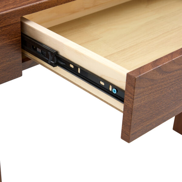 f6436428e44d44b595581533996e9132_896a769521de3f2b3504bfd7e1202a5c Elegant Dark Wood Grain Bar Table-50 Inches Long, a Practical Choice for Modern Homes.Dark Wood Grain Texture Sticker,Equipped With Two Drawers.Serving As A Bar Table Or A Desk.