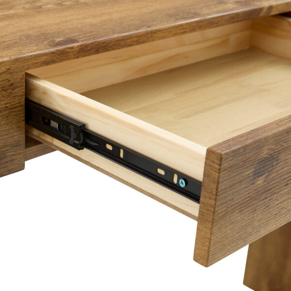 f6b6afa2b5414a358a6c62b518cce6dd_6b078ddf722a4529cb7ad060b81be24b Elegant Natural Wood Grain Bar Table-50 Inches Long, a Practical Choice for Modern Homes.Wood Grain Texture Sticker,Equipped With Two Drawers.Serving As A Bar Table Or A Desk.
