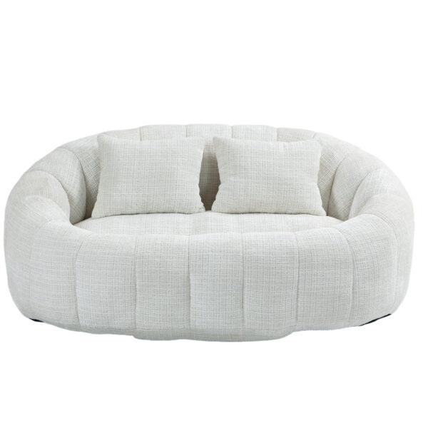 Bean Bag sofa Lazy Sofa Durable Comfort Lounger High Back Bean Bag Chair Couch for Adults and Kids, Indoor & Outdoor, Accent Floor Soft Lounge Chair  (Beige chenille)