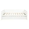 Daybed with Trundle Frame Set, Twin Size, White
