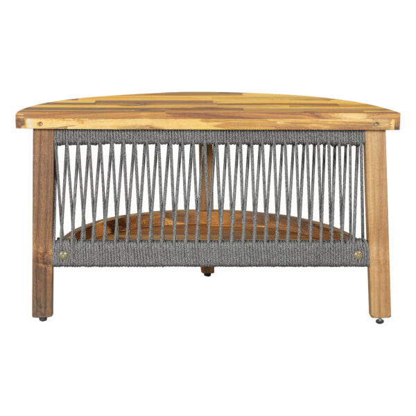 U_STYLE 6 - Person Outdoor Seating Group with Cushions and A Coffee Table(old sku:WY000379AAE)