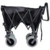 Multi-Functional Push-Pull Folding Wagon Cart with Rotating Handle & 9"x4" Beach Tires for Camping & Beach –300L XL Heavy-Duty, Large Capacity for Transport, Groceries, and Outdoor Use