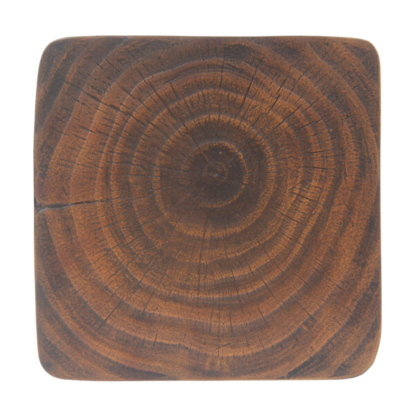 0ce408bdccd54c819655b317fdb74f3c_1b09d8bef727876a2d225dacf47c405c MGO Twist Shape Side Table, Wood-like texture, antique brown Color