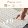 Bean Bag Chair for Adults with Armrests - Oversized Comfy Beanbag Lounge Lazy Floor Sofa Accent Chair for Living Room, Bedroom