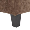 U-shaped Sectional Sofa 103.5" Chenille Fabric Couch with Dual Chaise Lounges, Storage Pockets and Armrest Pillows for Living Room, Brown