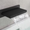 Wall Mounted Bathroom Rain Shower System Set with 10" Rain Shower Head, Handheld Shower and Tub Spout
