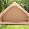 Inflatable Tent With Pump,Glamping Tents For 4-6 Person, Easy Setup 4 Season Waterproof Outdoor Tent,Waterproof Luxury Glamping Tent with 12 Mesh Window